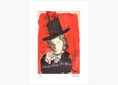 Verlage Edition G unsere Editionskunst – ARMIN MUELLER-STAHL – MARLENE DIETRICH - ICH BIN DIE FESCHE LOLA